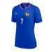 Camiseta Francia Antoine Griezmann #7 Primera Equipación para mujer Eurocopa 2024 manga corta